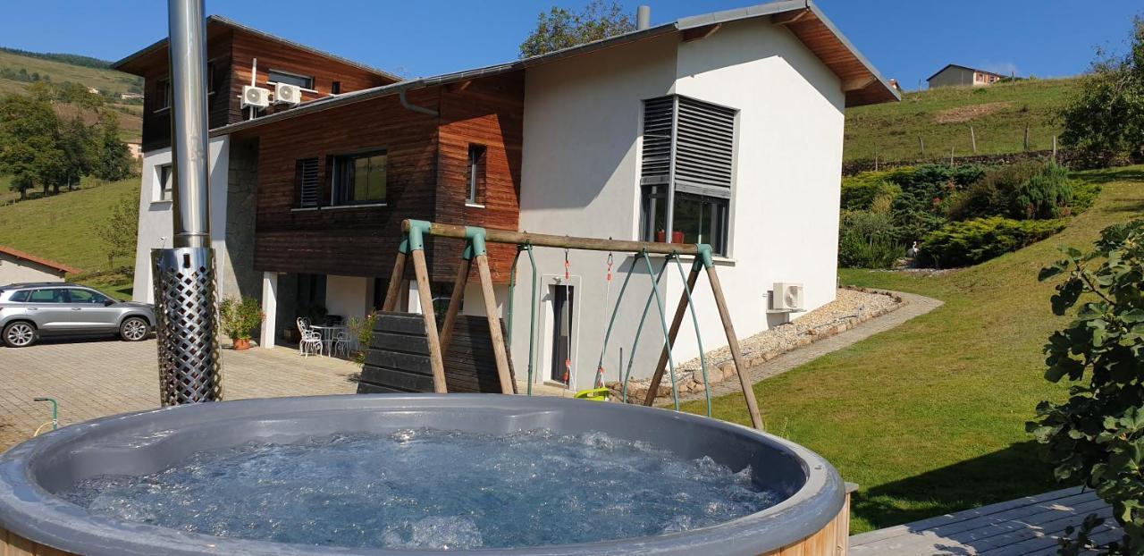 Domaine De La Rue De La Tour Bed & Breakfast Valsonne Exterior photo